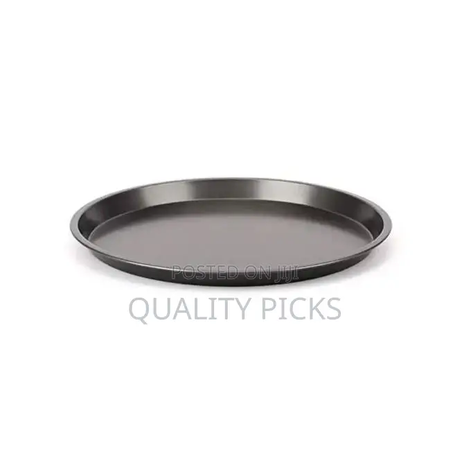 Non-Stick Pizza Steel Baking Round Oven Tray Pan, 30cm