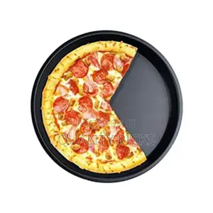 Non-Stick Pizza Steel Baking Round Oven Tray Pan, 30cm
