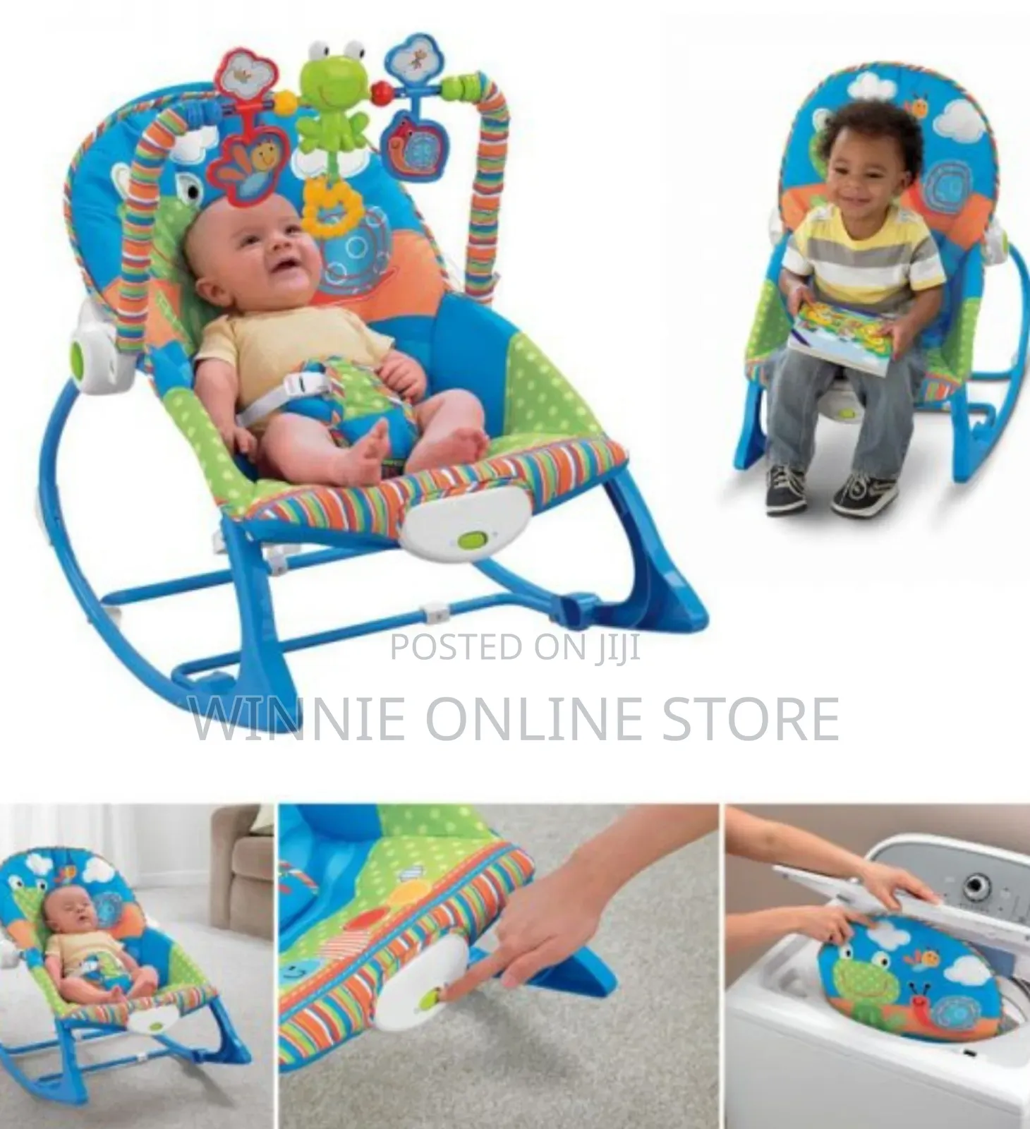 Manual Baby Musical Rocker