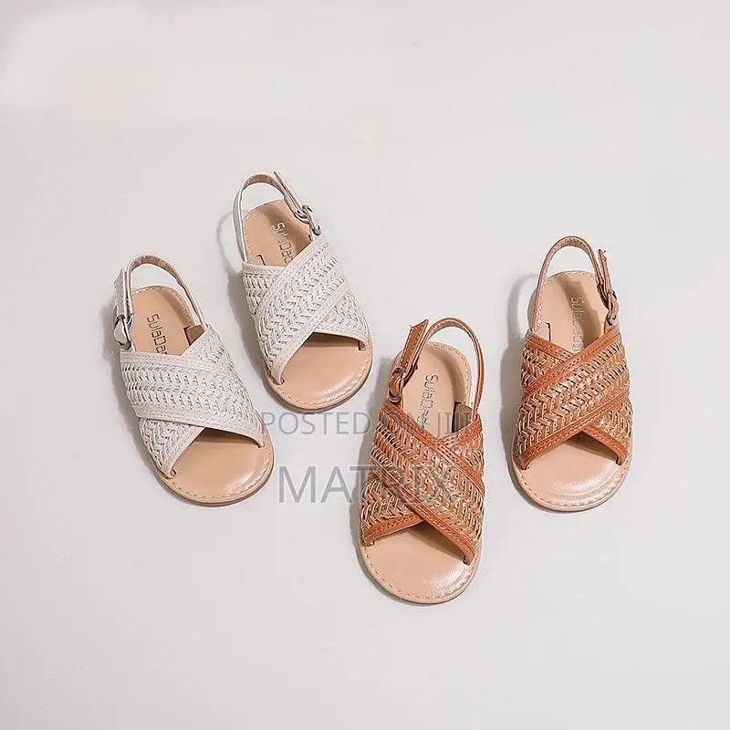 Kids Leather Sandals