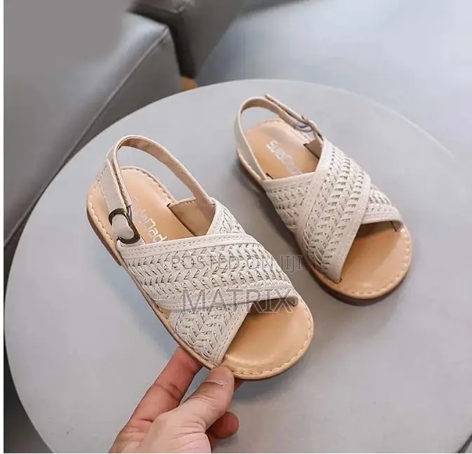 Kids Leather Sandals