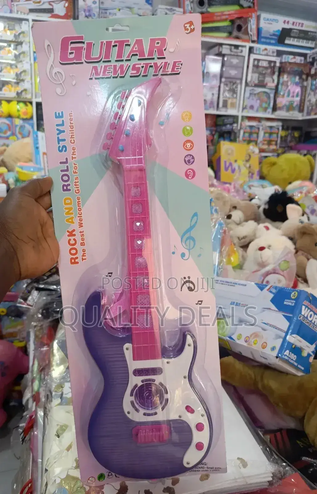 Kids Rock and Roll Music Toy Guitar