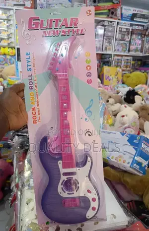 Kids Rock and Roll Music Toy Guitar