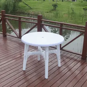 General Use Home,Bar, Restaurant Round Plastic Coffee Table