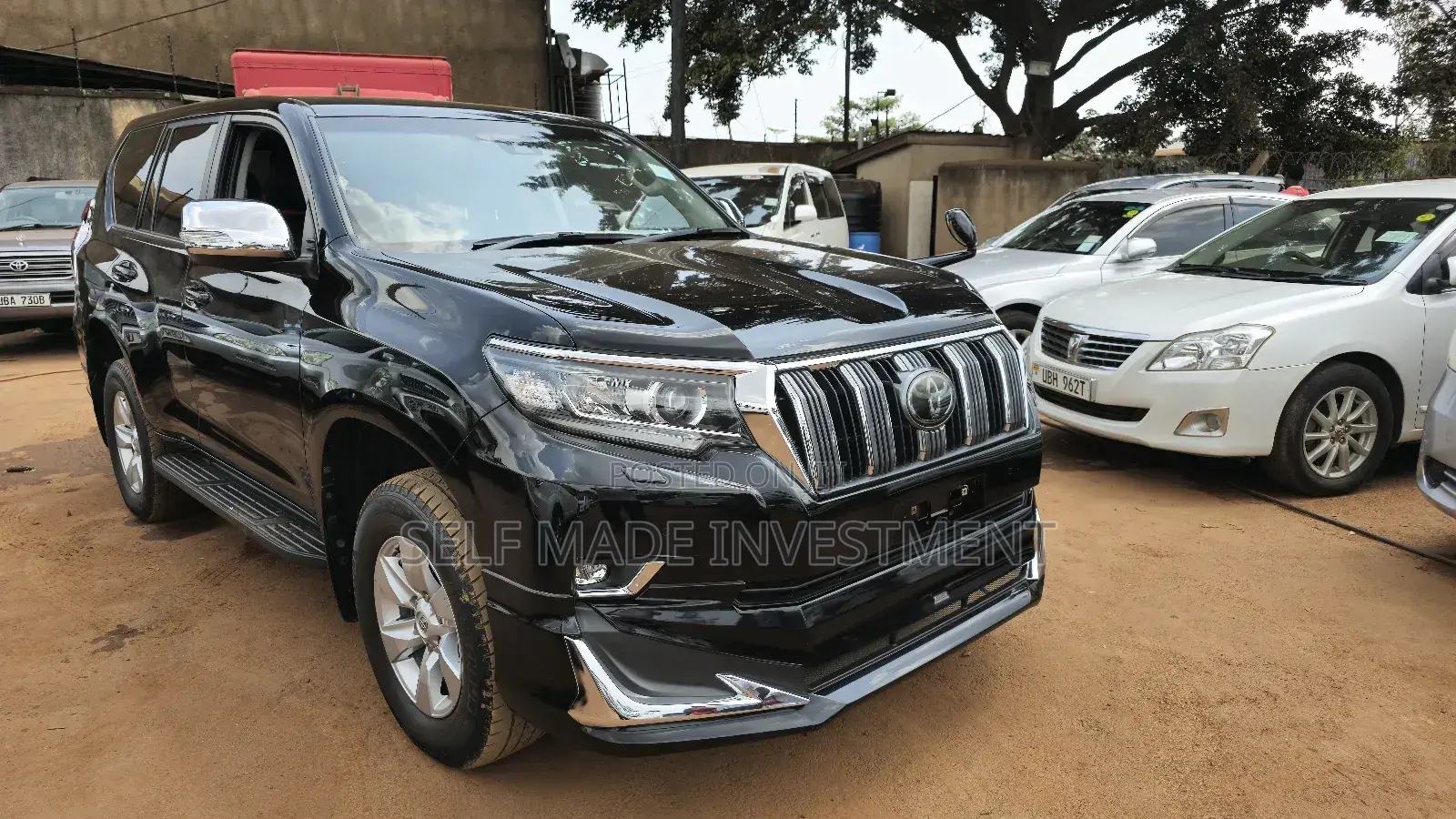 Toyota Land Cruiser Prado 2018 Black