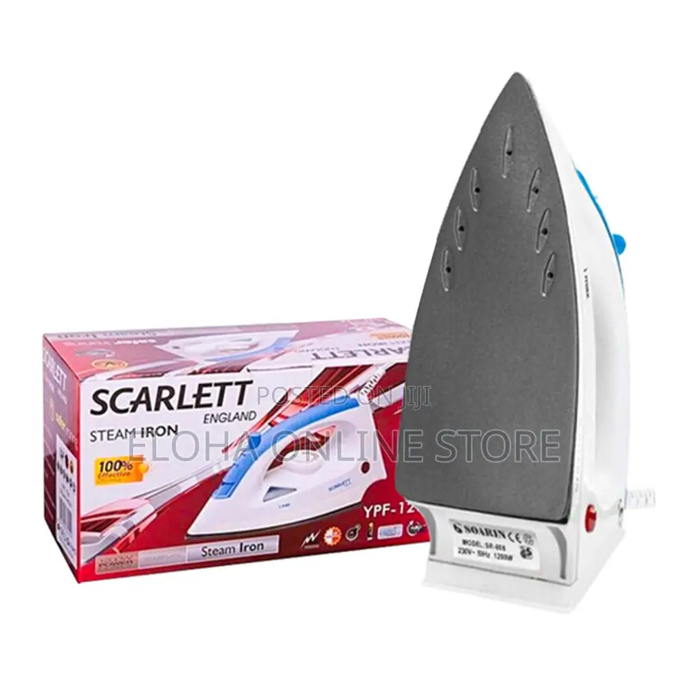 Scarlet Steam Iron