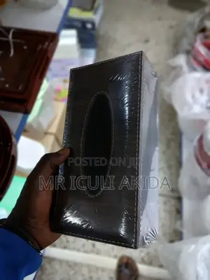 Home/Hotel/Restaurant Leather Tissue Holder Box Organiser