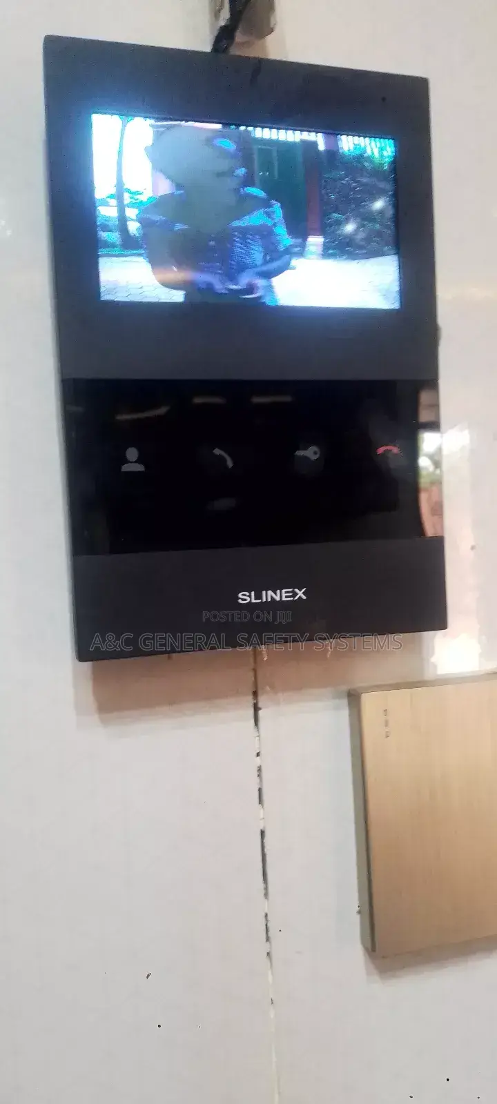 Gate Intercom/Gate Bell Video and Audio Screen Touch