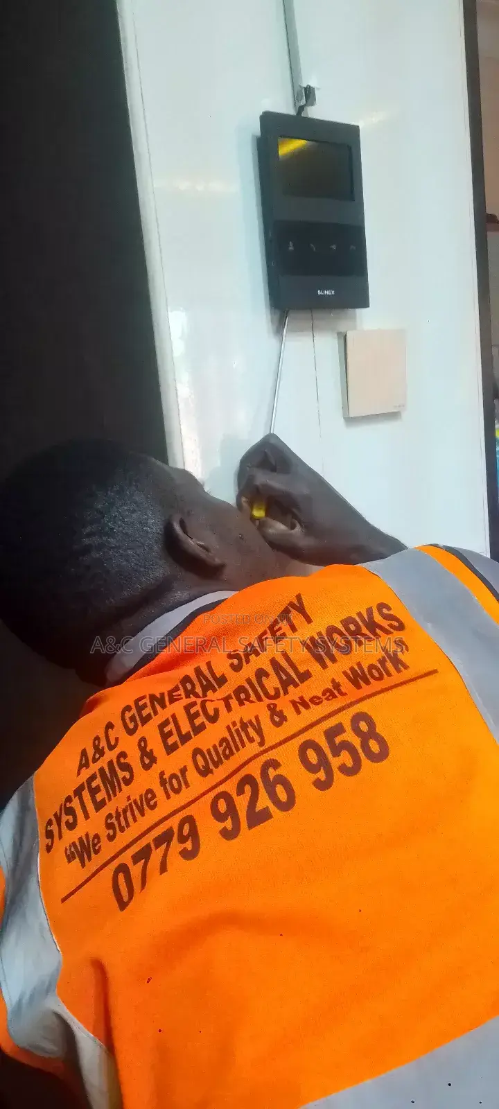 Gate Intercom/Gate Bell Video and Audio Screen Touch