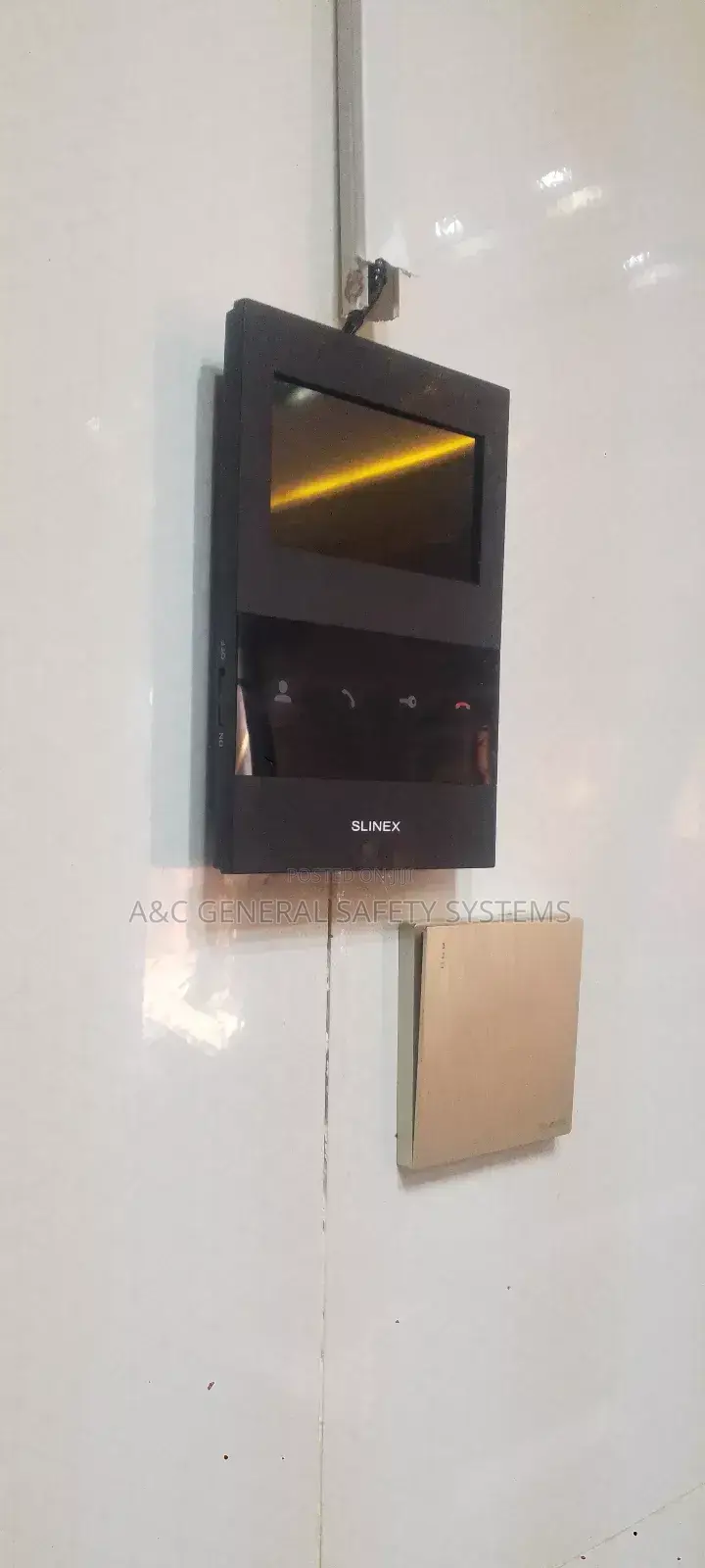 Gate Intercom/Gate Bell Video and Audio Screen Touch