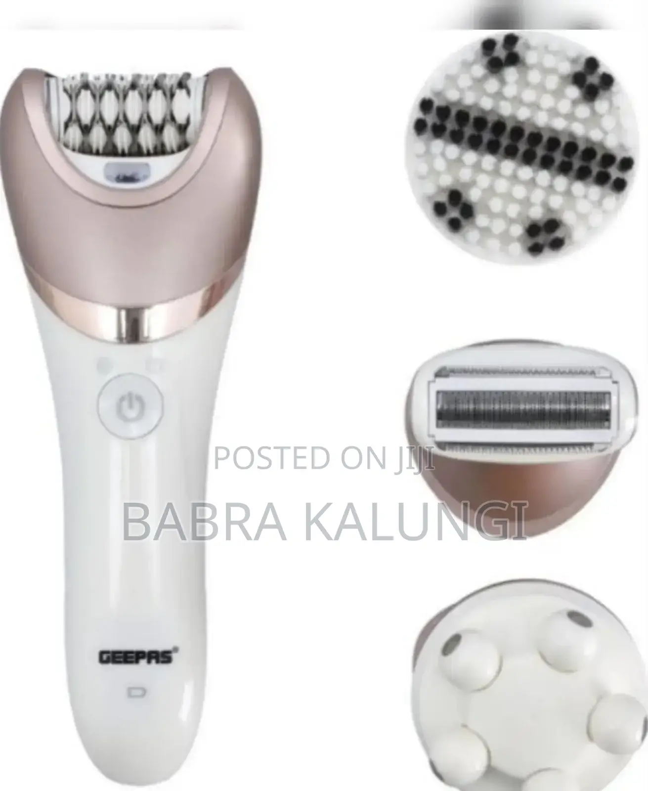 Geepas GLS86053 Lady Shaver Set – Electric Hair Remover