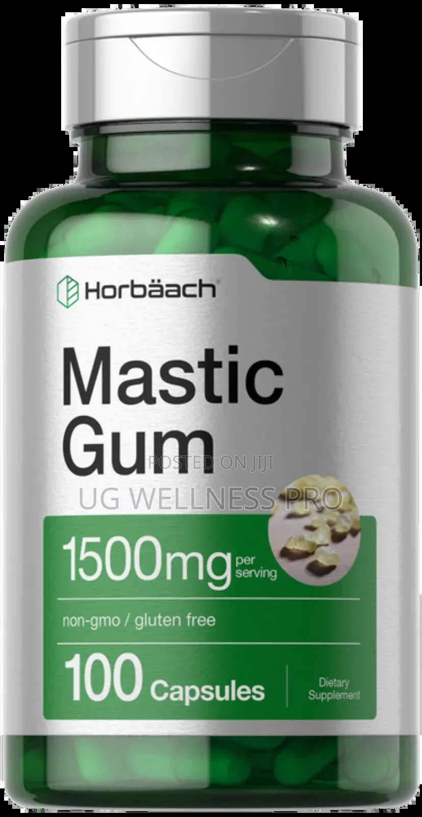 Mastic Gum 1500mg 100 Capsules