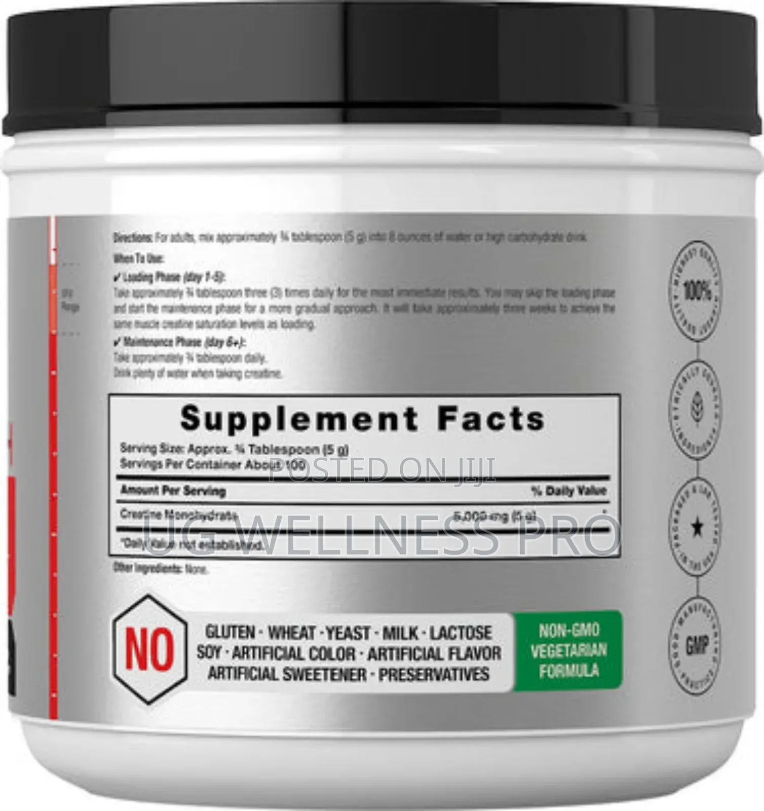Creatine Monohydrate Powder 500g