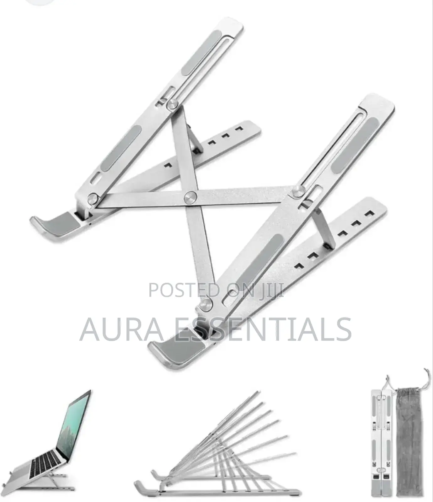 Aluminium Alloy Foldable Mac/Notebook Holder
