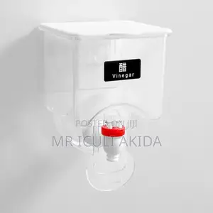 Kitchen Oil/Vinegar/Soy Sauce Wall Mounted Dispenser Jar