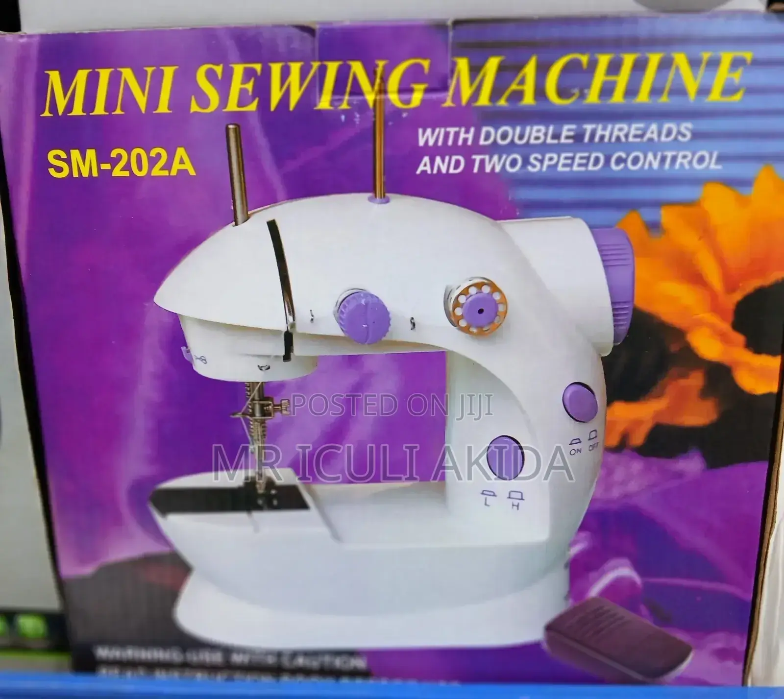 Mini Sewing Machine WTH Double Thread 2speed Control