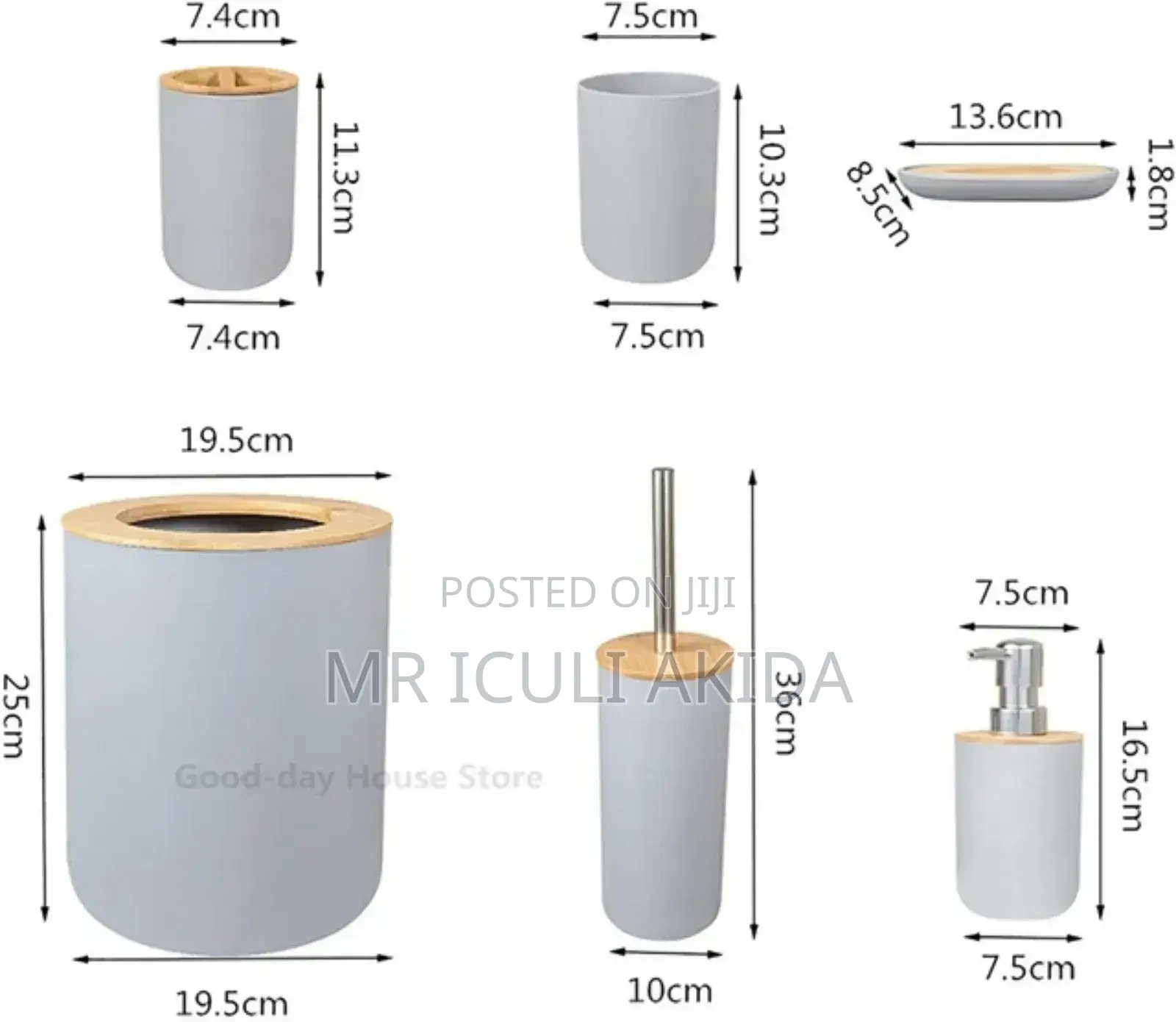 5in1fashion Boutiqu Bathroom Serie Sanitary Ware Acessories