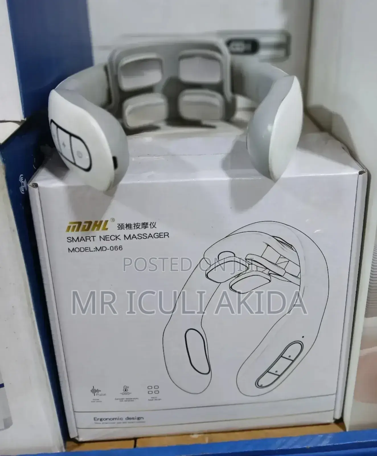 Electromagnetic Neck Pulse Relieve Impulse Smart Massager