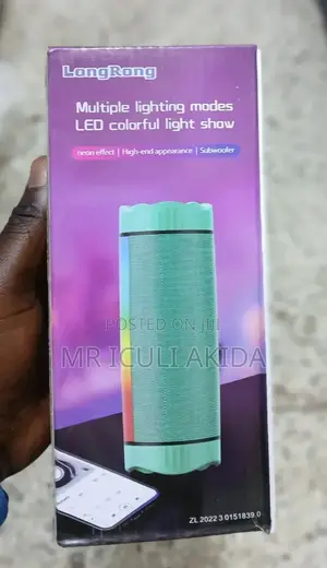 Multiple Lighting Modes Led Colorful Light Subwofer Speaker