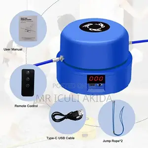 Rechargable Adjustable Speed Automatic Counting Skiping Rope