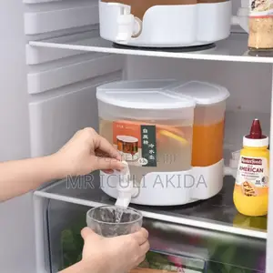 Rotating Drinks/Juice Cold Kettle Dispenser WTH Compartments