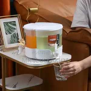 Rotating Drinks/Juice Cold Kettle Dispenser WTH Compartments