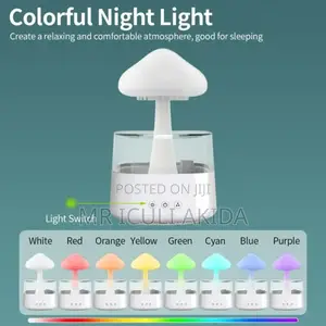 Electric Ultrasonic Aroma Diffuser Rain Cloud Humidifier