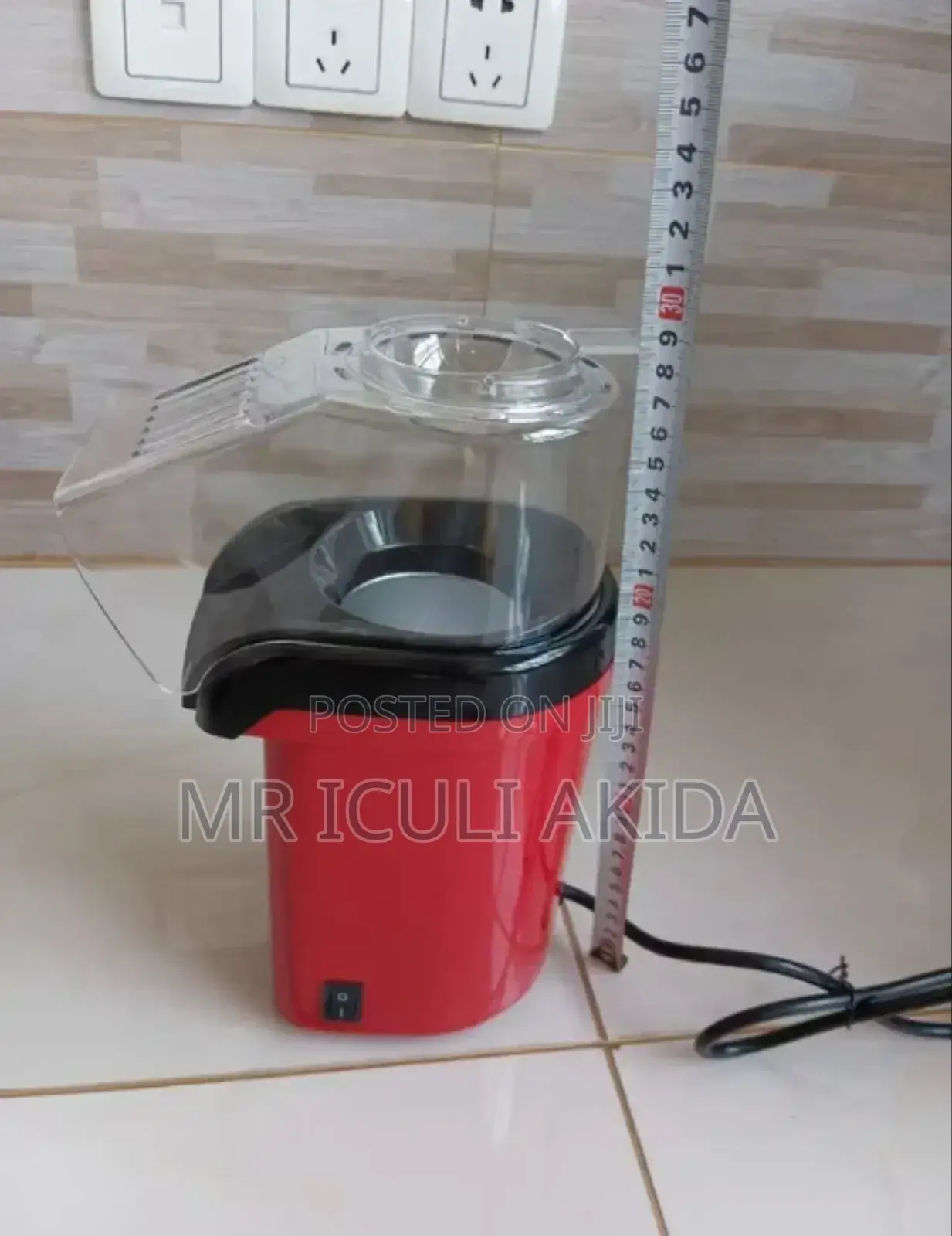 Sokany Mini Automatic Family Hot Air Popcorn Maker Machine