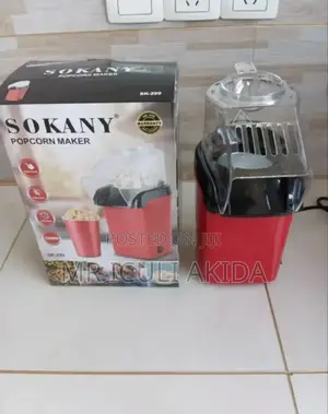 Sokany Mini Automatic Family Hot Air Popcorn Maker Machine