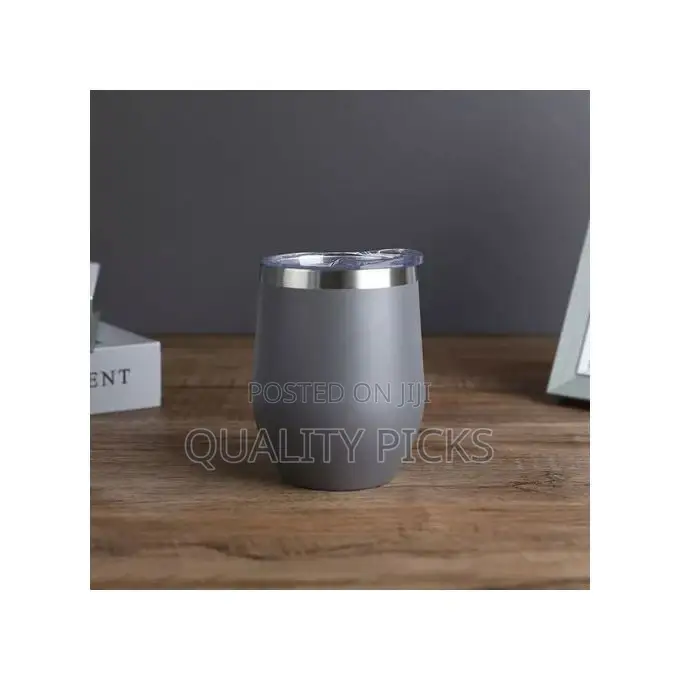 12oz U-Shaped Stainless Steel Thermos Cup Double-Layer