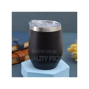 12oz U-Shaped Stainless Steel Thermos Cup Double-Layer