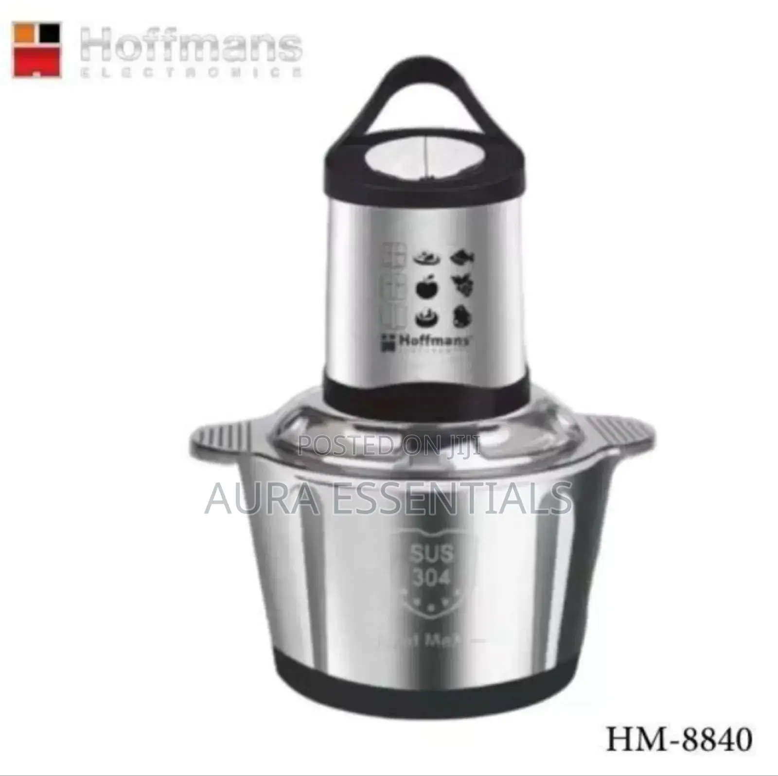 3L Hoffmans Electric Food Chopper