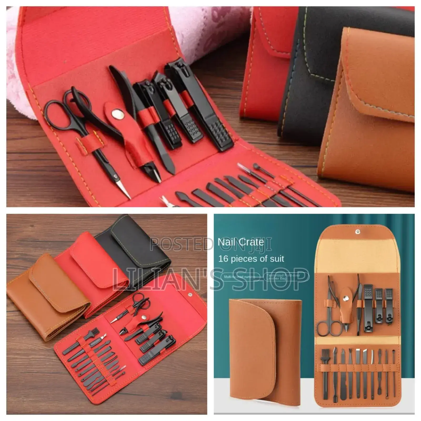 16pcs Manicure and Pedicure Tool Set