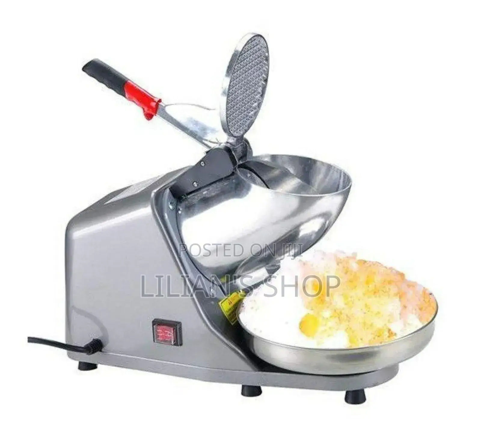 Stainless Steel Electric Ice Crusher -Sliver
