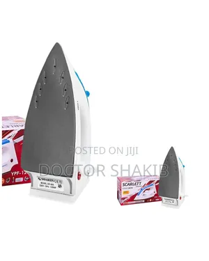 Scarlet Steam Iron-New