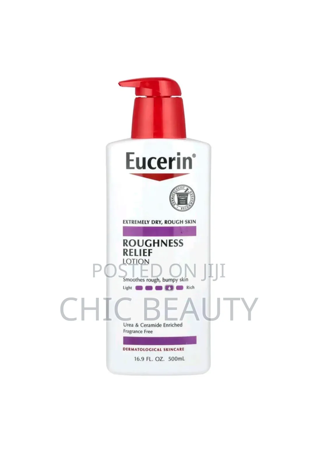 Eucerin Roughness Relief Lotion, Fragrance Free 500ml