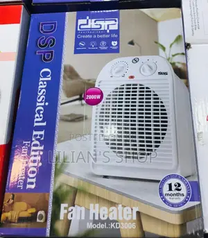 DSP KD3006 Home Fan With Heater