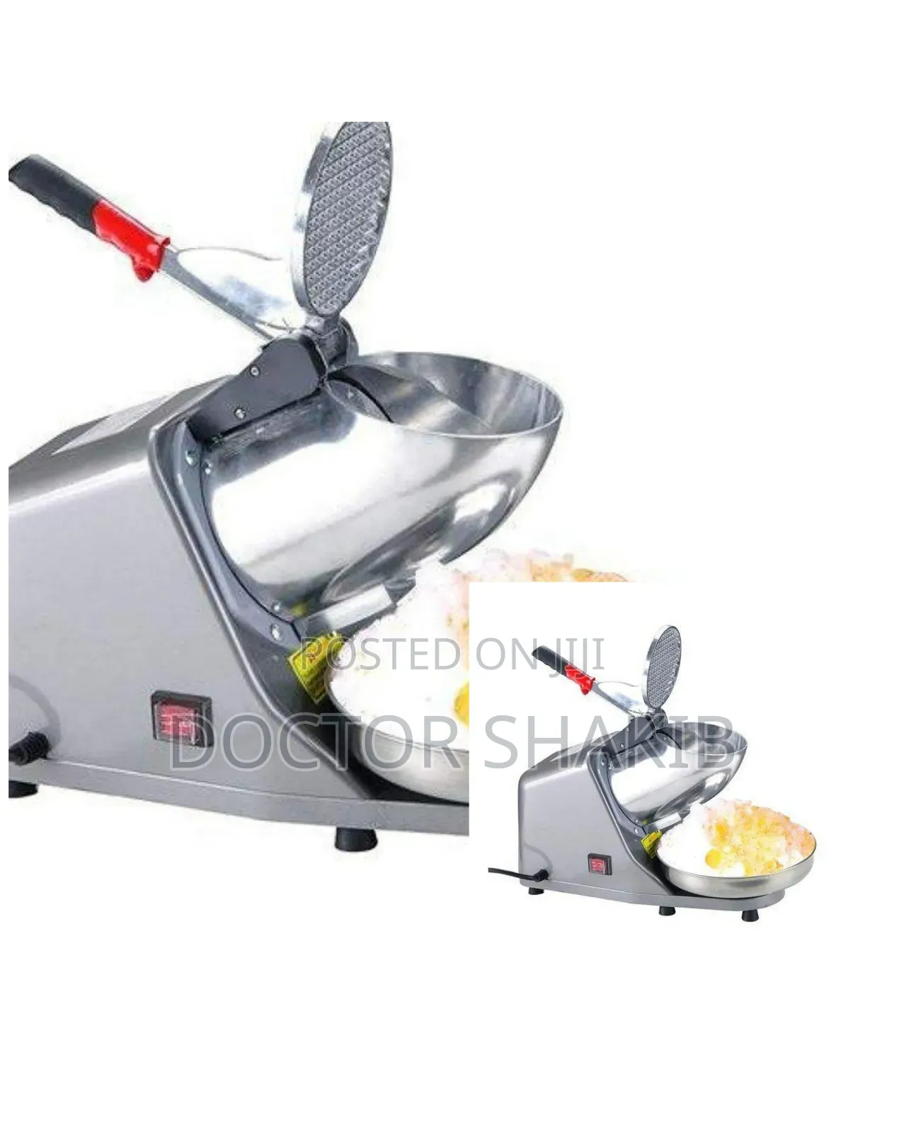 Stainless Steel Heavy Duty Electric Ice Crusher