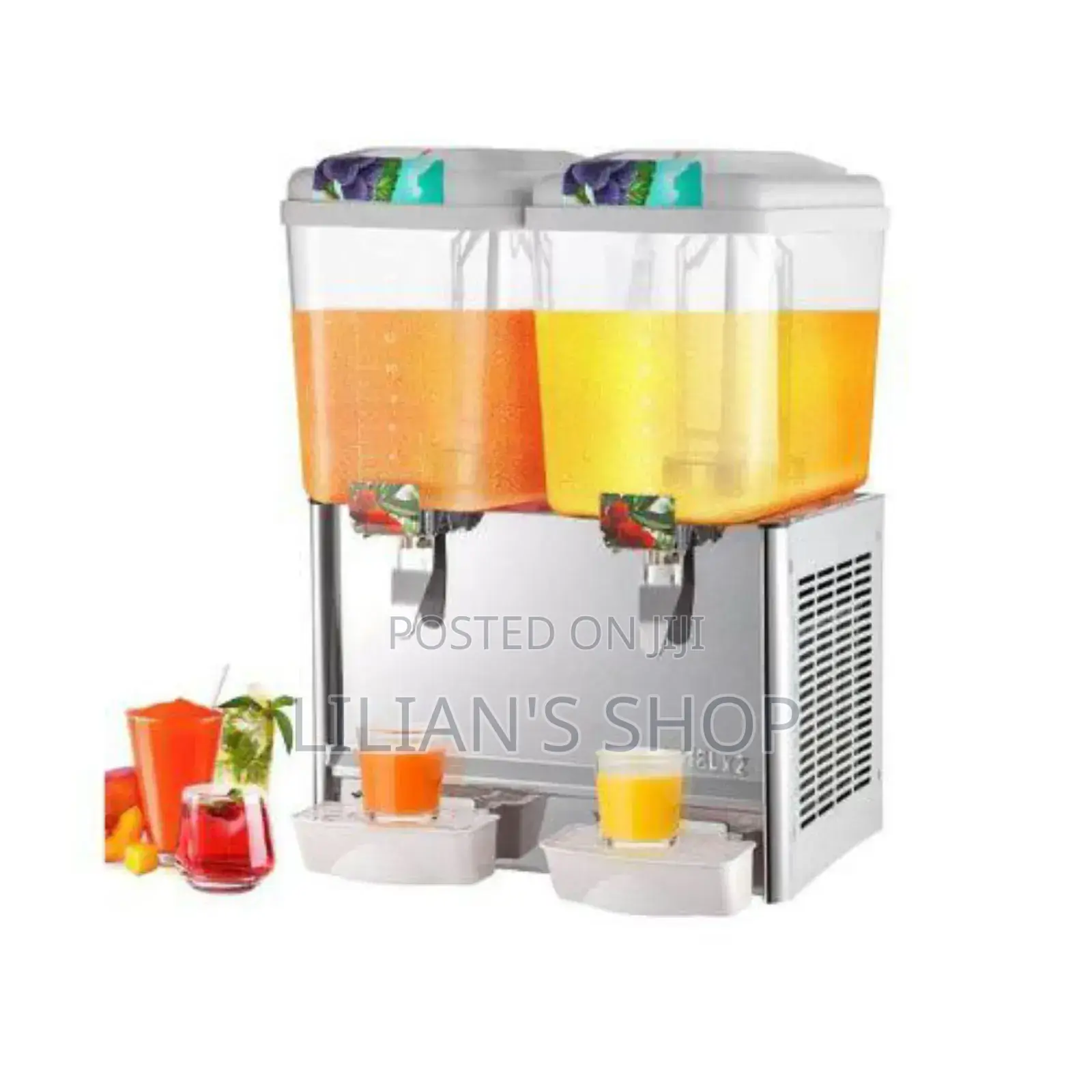 Double Electric Juice Cooling Despenser