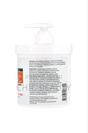 Advanced Clinicals Vitamin C Brightening Cream (16oz) 454g