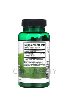 Swanson Men Prostate Health Saw Palmetto 540 Mg,100 Capsules