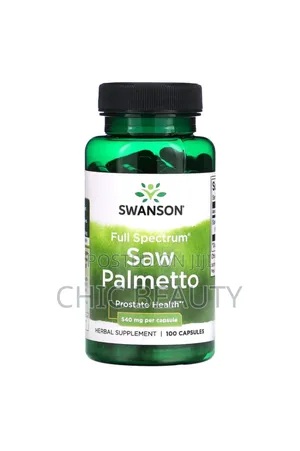 Swanson Men Prostate Health Saw Palmetto 540 Mg,100 Capsules
