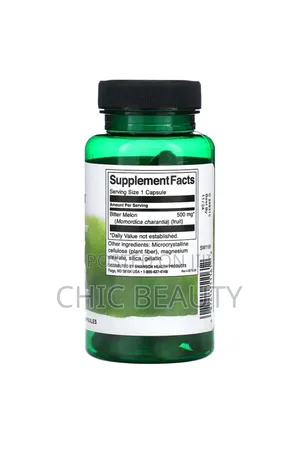 Swanson Full Spectrum Bitter Melon, 500mg, 60 Capsules