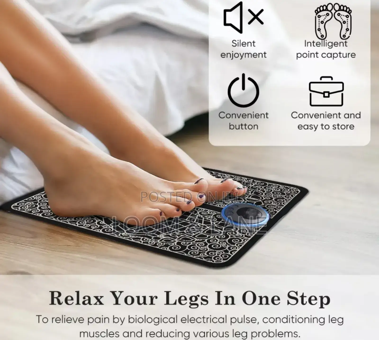 Rechargeable EMS Foot Massager
