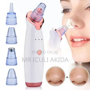 Vacuum Facial Pore Black Head/Pimple Remover With 5heads