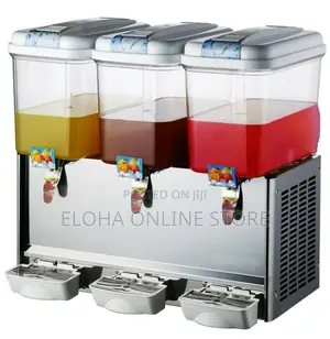 Triple Electric Cooling Juice And Beverage Dispenser