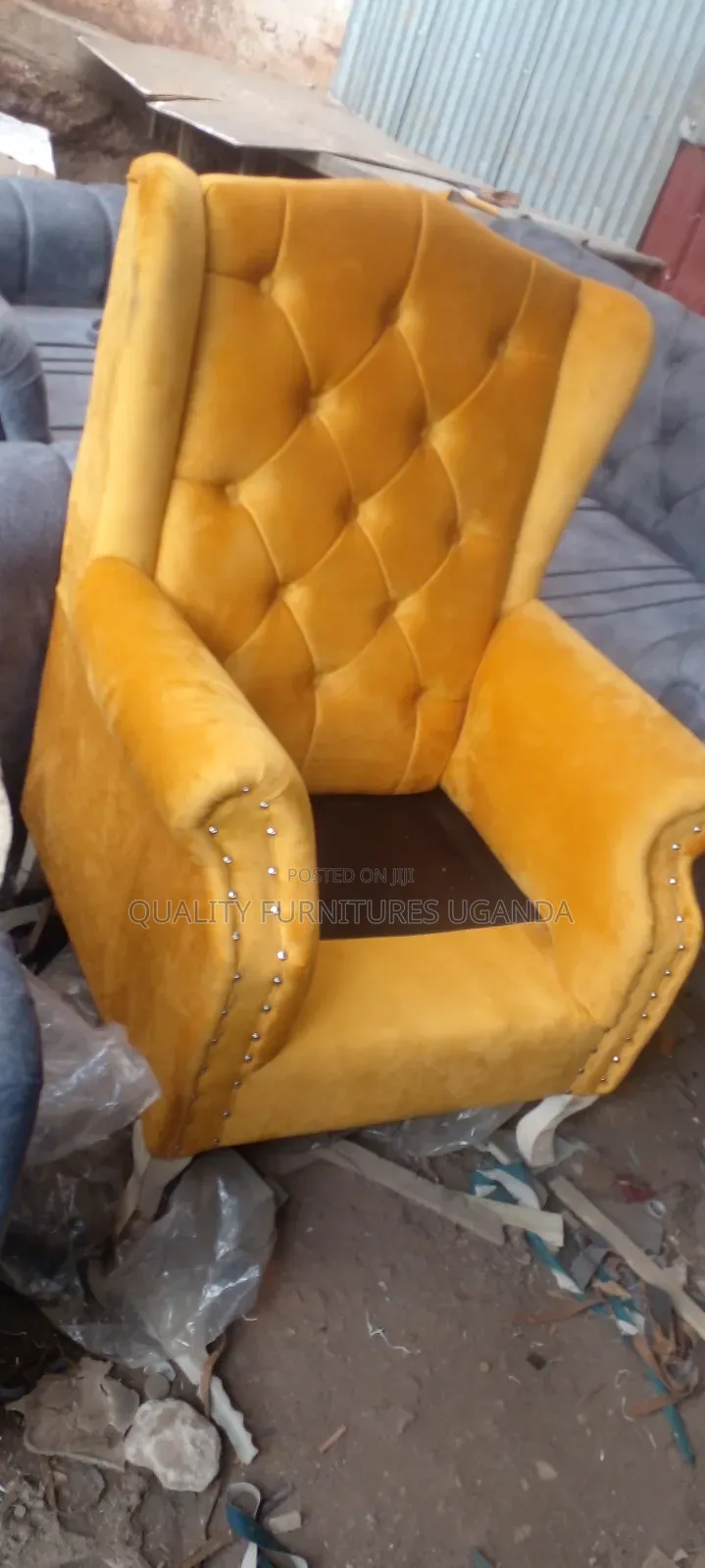 Single Seater Wing Back Chair on Order