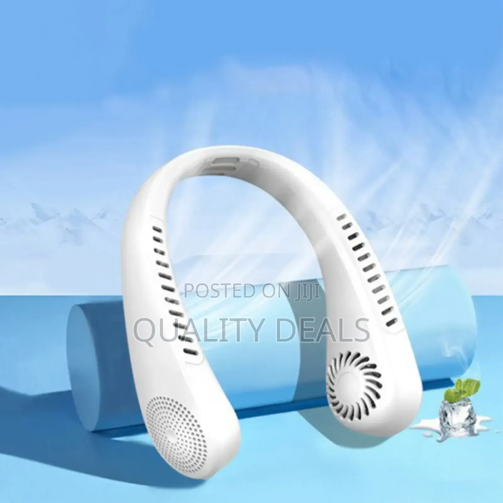 Portable Rechargeable Wearable Neck Cooler Fan