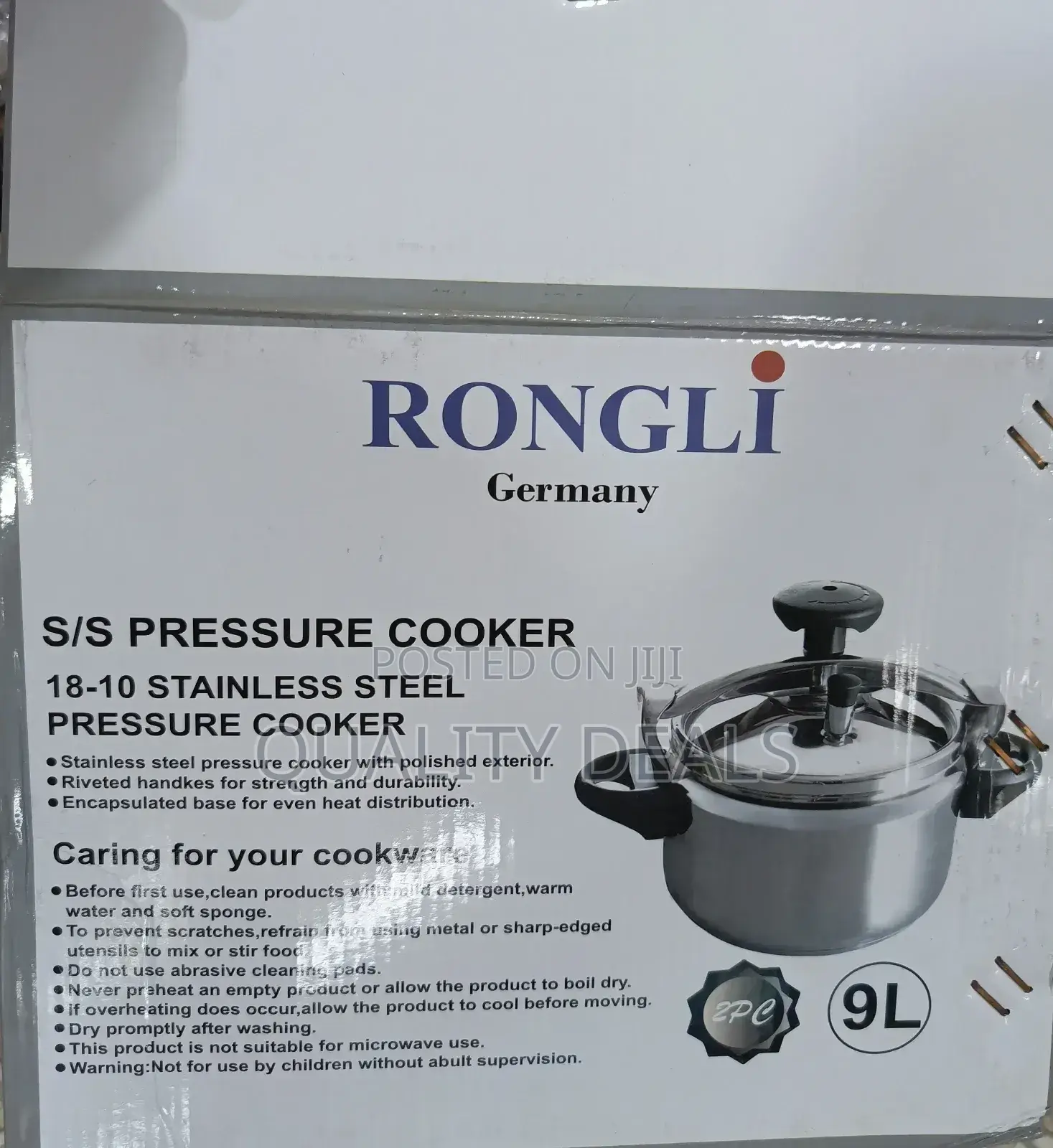 Rongli Stainless Steel Pressure Cooker