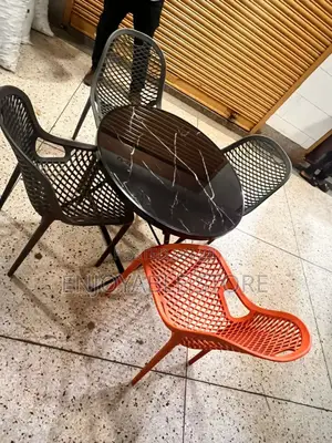 Cafe Chairs and Table Set